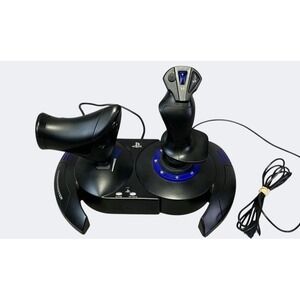 Thrustmaster T.Flight HOTAS 4 Flight Stick PS4 PC Black Excellent HOTAS4